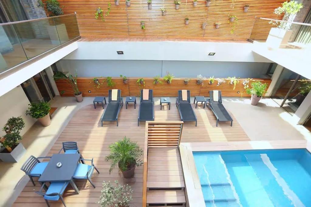 Luxury Apartment At Corniche , Seaview Close Beach Casablanca Bagian luar foto