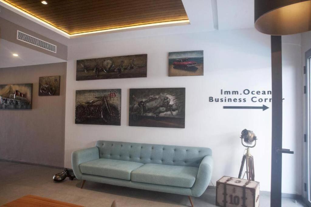Luxury Apartment At Corniche , Seaview Close Beach Casablanca Bagian luar foto